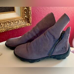 John Fluevog Walker Urban Angel Ankle Boots